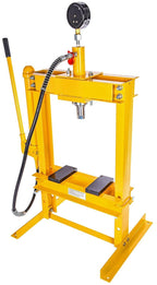 Hydraulic Shop Press with Pressure Gauge [10-Ton]