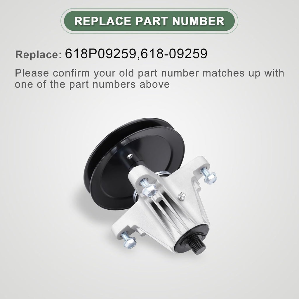 618P09259 Deck Spindle for MTD Cub Cadet XT1 XT2 42 inch Mower