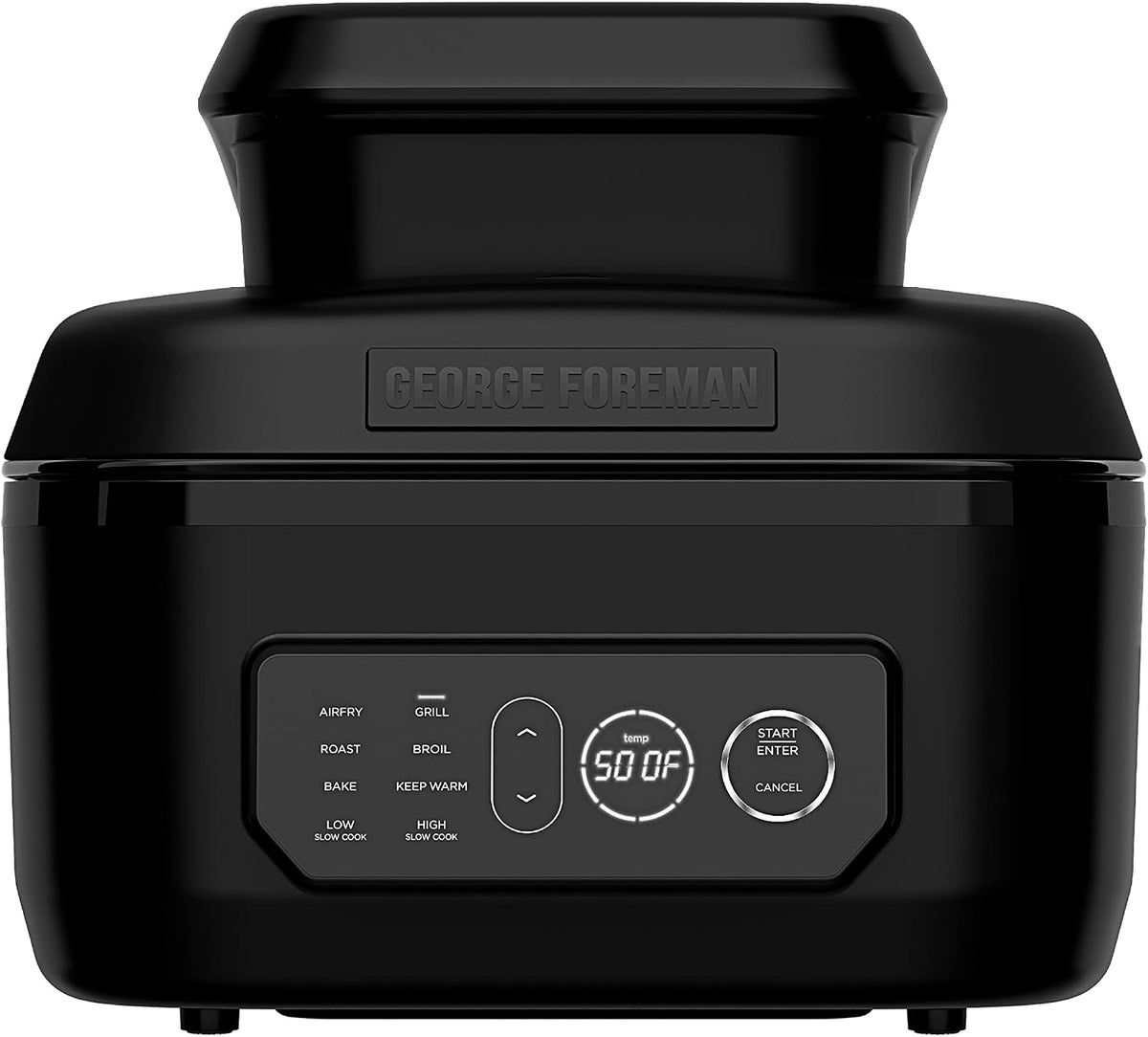Beyond Grill 7-in-1 Electric Indoor Grill with Air Fry Technology, MCAFD800D, Black, Large | 7-in-1 grill with air