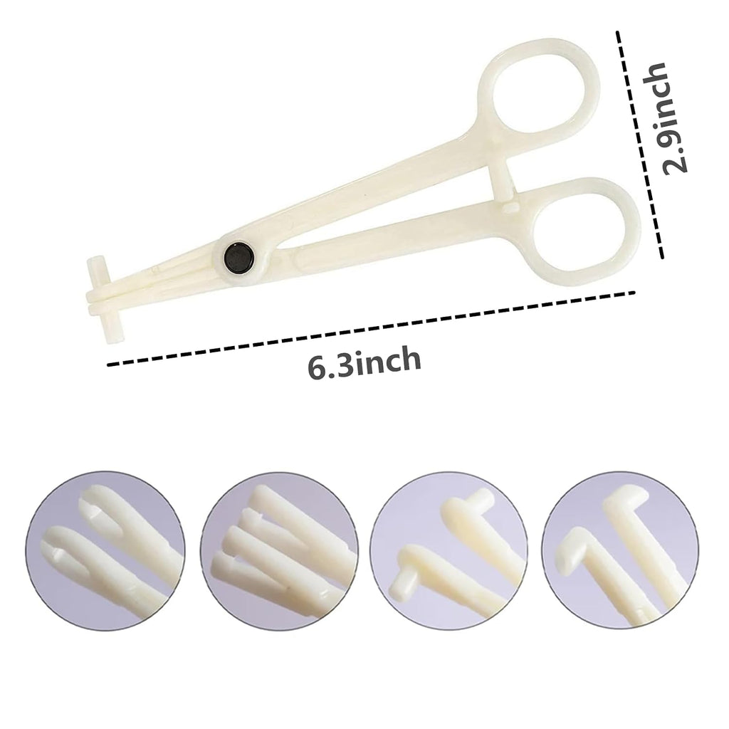 40pcs Piercing Kit, Mix Piercing Needles Clamps Kit