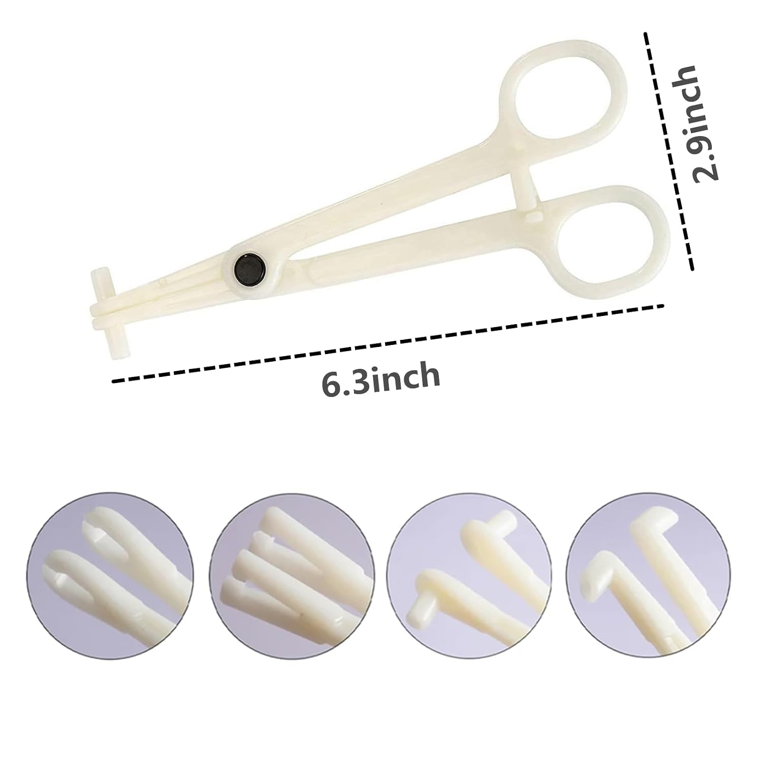 40pcs Piercing Kit, Mix Piercing Needles Clamps Kit