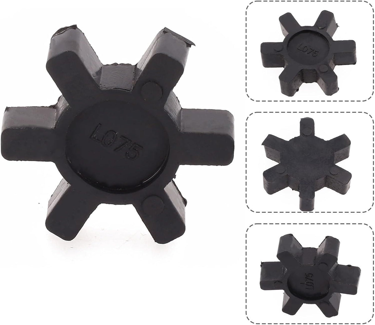 L075 Urethane Spider Insert, Flexible Jaw Coupling Replacement