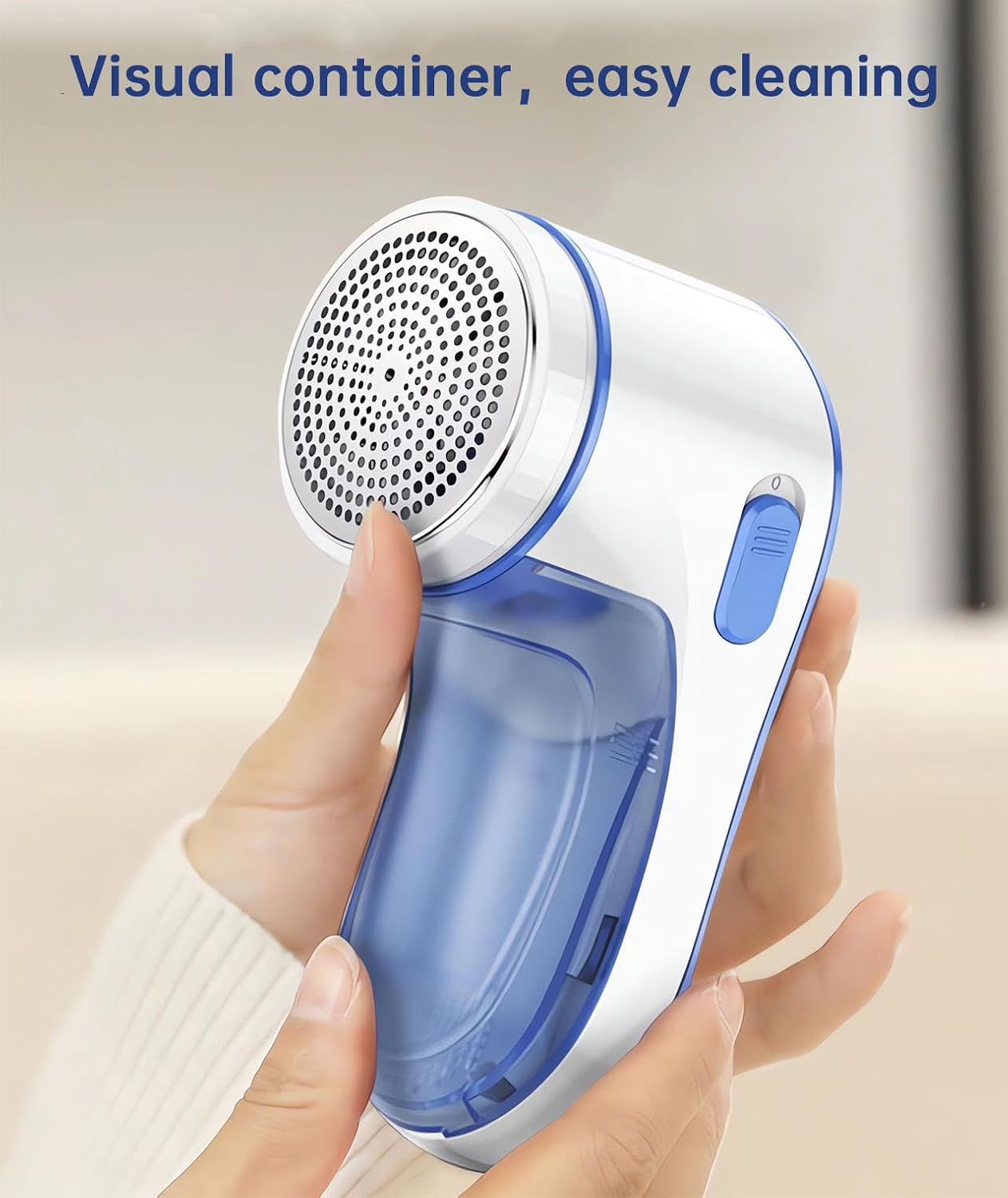 Fabric Shaver, Electric Lint Remover for Clothes & Furniture, Sweater Shaver & Pilling Remover, Depiller with 2 Extra