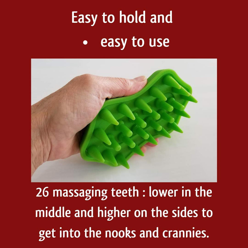 Cross Fiber Groomer Horse Pony Curry Comb