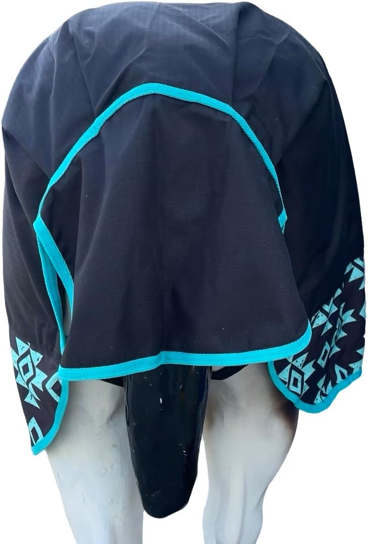 1200 Denier Horse Rain Sheet (Waterproof/Breathable & Wind Proof Turnout Sheet) Horse Breathable Rainsheet