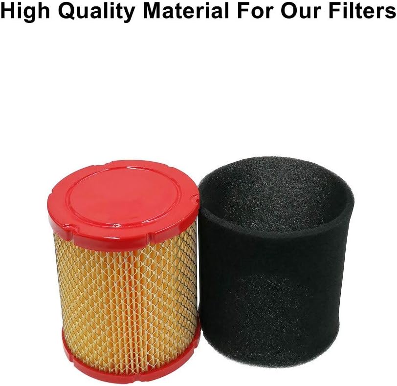 2 Pack 937-05066 Air Filter Replace for MTD 937-05066 737-05066 Rotary 15847 Fits MTD 547cc PowerMore 4X90HU 4X90HUA 8X90KU 8X90KUB 8X90ZU 8X90ZUA 9X90HU 9X90HUA AX90HU AX90HUA AX90HUB