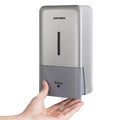 Liquid Hand Soap Dispenser Wall Mounted 27oz Large Capacity Silver
