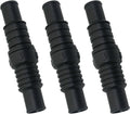 3 Pcs LV1219 Black Check Valve, 3/4" & 1", Prevents Water Backflow