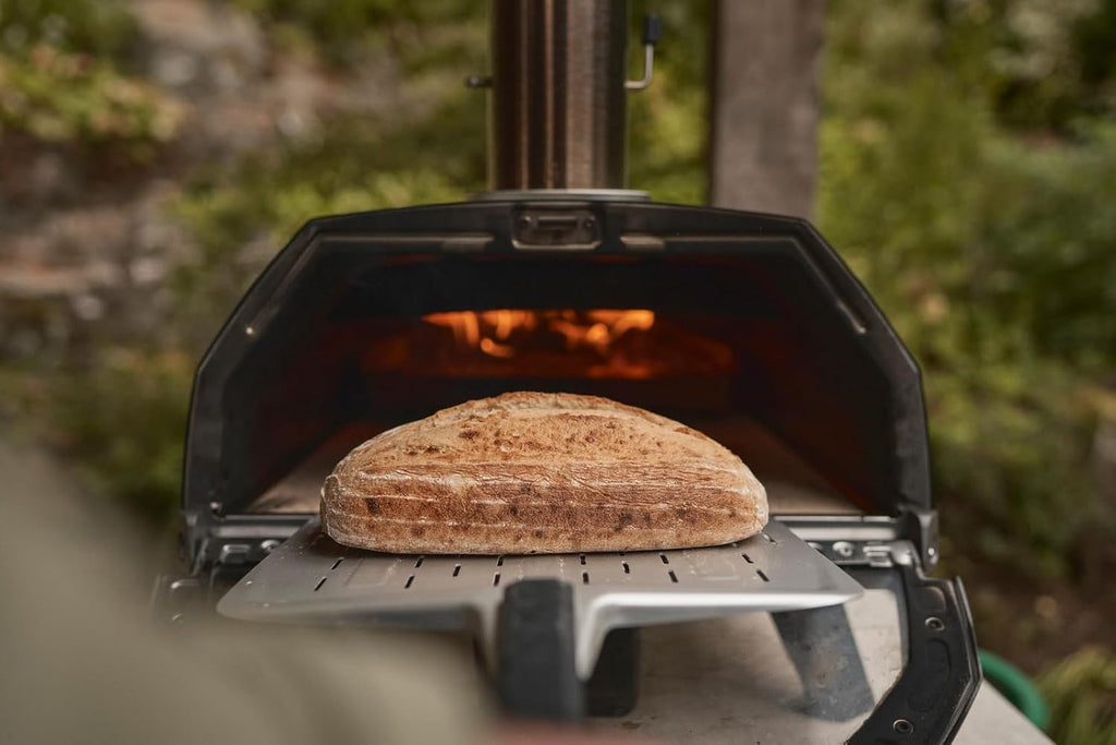 Karu 2 Pro Multi-Fuel Pizza Oven - Wood and Gas Outdoor Pizza Oven with Pizza Stone & Integrated Thermometer, Pizza