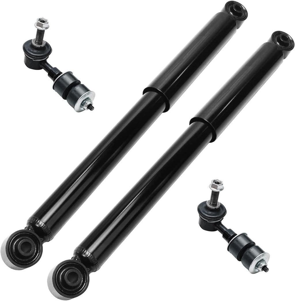 Detroit Axle - Rear 4pc Shock Absorbers Kit for 2002-2007 Saturn Vue