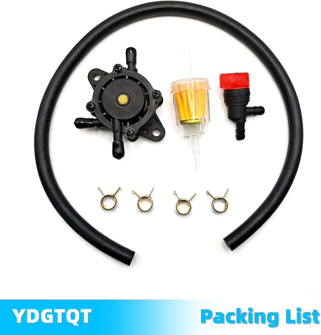 139-0684 127-9206 Fuel Pump Fits for Toro Exmark TimeCutter SW4200 SW5000 MX4250 SW5425 ZS4200T 122cm 48in 52in TITAN HD 1500 2000 Series Riding Mower Replace Parts 136-7813 136-7818 139-0601 139-0603