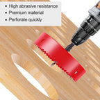4 Inch Hole Saw, M42 HSS Bi-Metal Hole Cutter with Arbor, Triangular Shank Hole Saw Drill Bit with Spring for Wood, Plywood, Plastic, Gypsum Board, Various Thin Metal Sheets