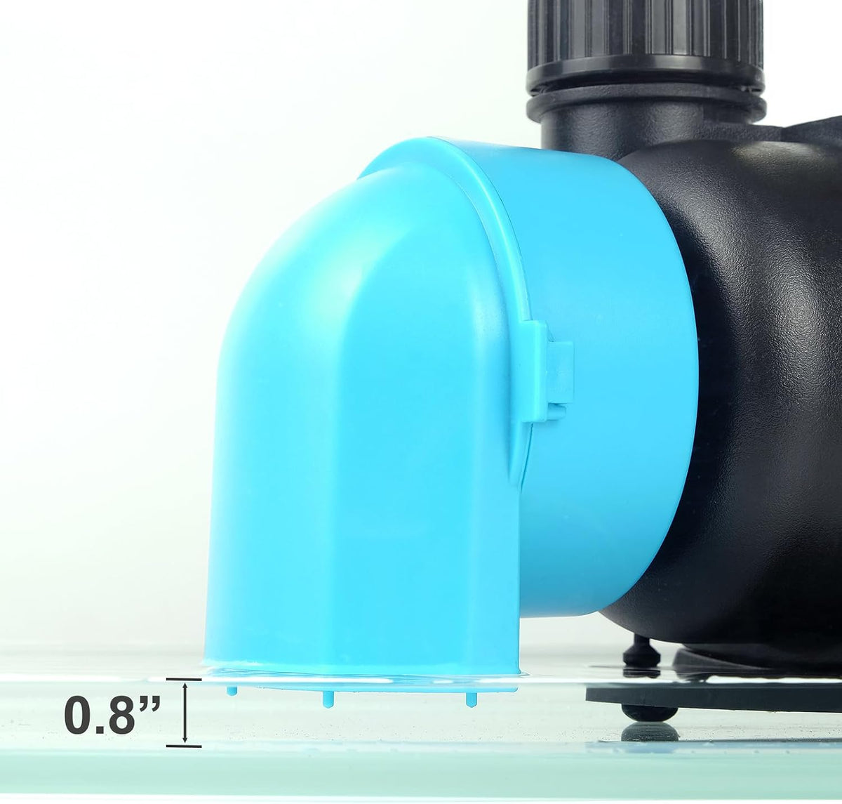 1850GPH Aquarium Return pump with LCD display controller, 55W DC 24V aquarium pump for saltwater freshwater