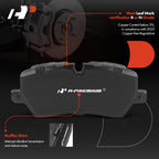 A-Premium Rear Ceramic Brake Pads Compatible with Land Rover
