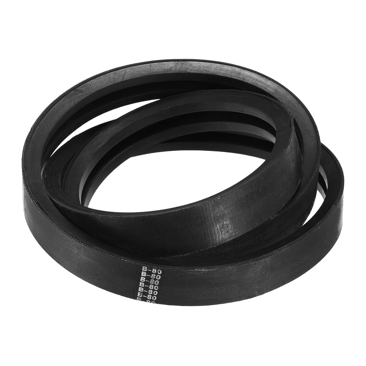 uxcell 2/B80 Classic Wrapped 2 Banded 83" Outer Circ B Profile V-Belt