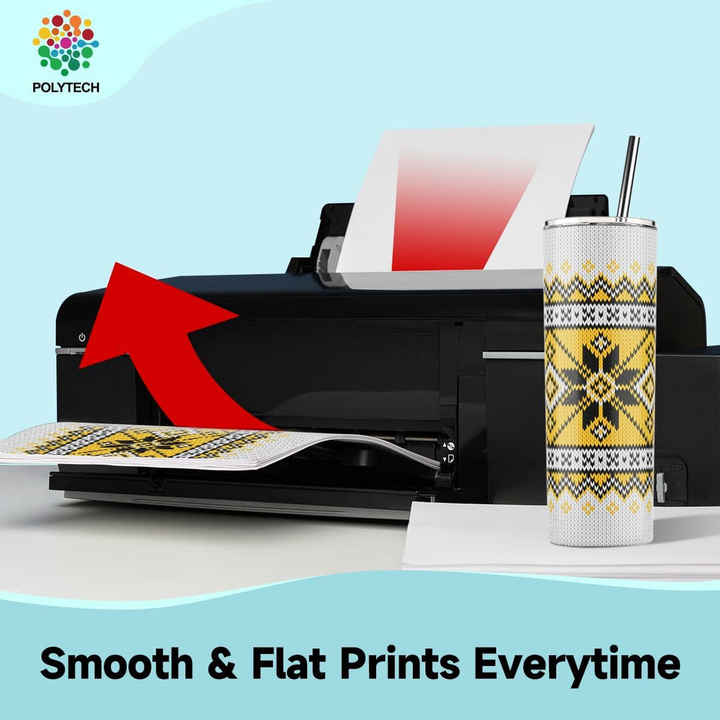 Sublimation Paper, 8.5x11, 100 Sheets, Heat Transfer Paper for All Sublimiation Blanks, For All Sublimation Printer