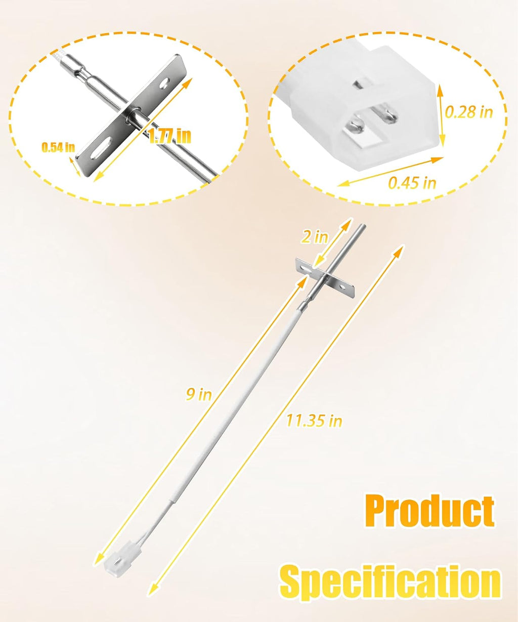 WPY0314907 AP6024106 Range/Stove/Oven Temperature Sensor Kit