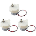Antrader 3Pcs DC 6V 5RPM High Torque Micro Gear Reduction Motor Gearbox