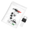 Chanzon 10pcs L7905CV TO-220 Negative -5V 1.5A Fixed Voltage Regulator IC