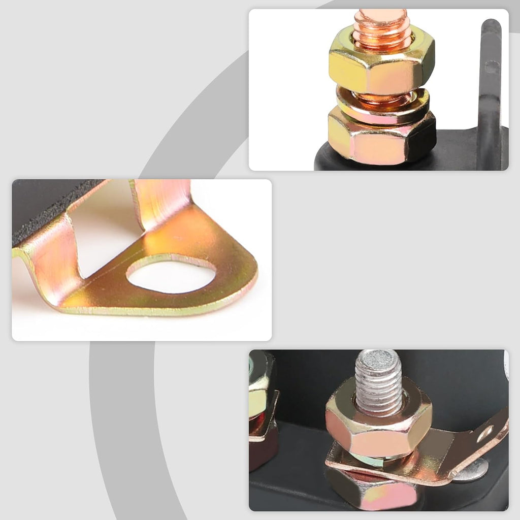 4 Pole Starter Solenoid Replaces Briggs & Stratton 5410K,Cub Cadet, Craftsman, Husqvarna 109946 MTD,Mower AM133094