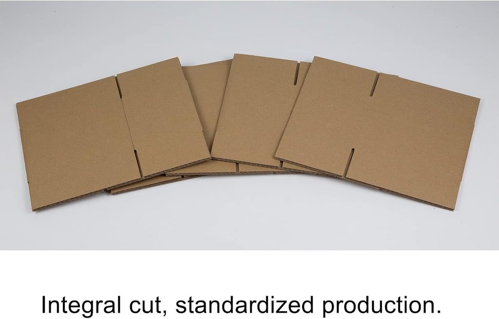 50 Pack 6x4x4 Inches Shipping Boxes, Small Corrugated Cardboard Boxes for Mailing and Packing, Brown