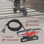 D1 E-Bike Light 24V-72V Multi Switch Headlight Taillight for E-Bike