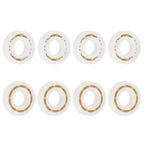 uxcell 8Pcs 685 POM Plastic Bearings, 5x11x3mm Deep-Groove Ball Bearings