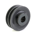 QWORK Double Groove Web Sheaves, 4.25"OD 1" Bore V-Belt Sheave for V-Belt, 2AK44-1