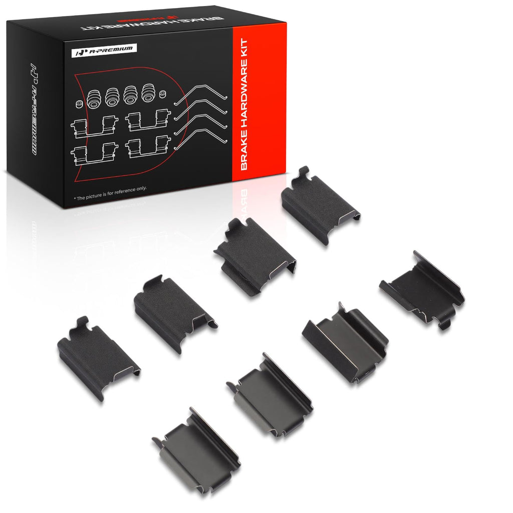 A-Premium Front or Rear Disc Brake Hardware Kit