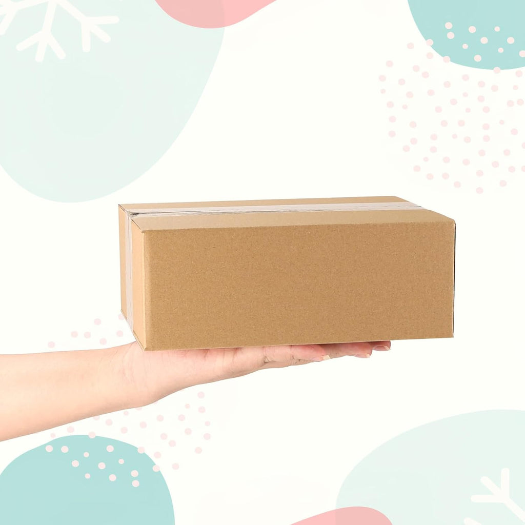 40 Packs 8x6x3 Shipping Boxes, Brown Mailing Boxes
