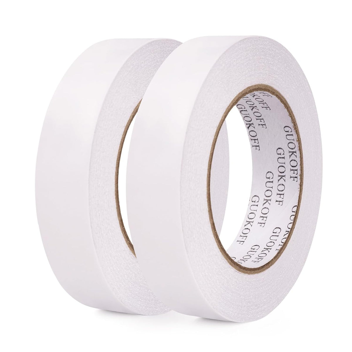 Double Sided Tape 1 Inch x 40 Yards - 2 Rolls