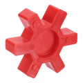 uxcell L099/L100 Jaw Coupling Insert, Urethane Flexible Solid Type Jaw Coupling Center Insert for L Jaw Coupling L-Jaw Coupler Set, Red