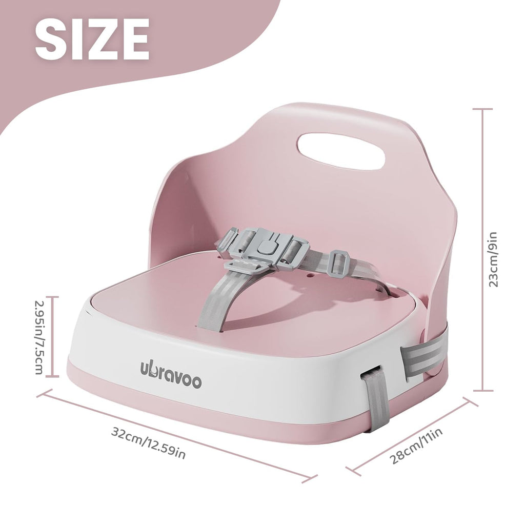 Baby Booster Seats, Portable High Chairs for Babies and Toddlers, HighChair for Baby from 6 Months to 3 Years