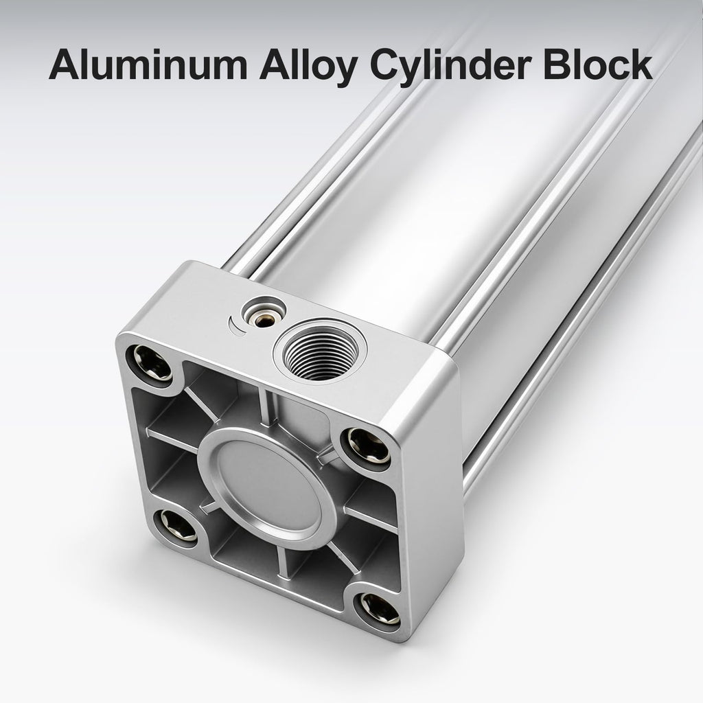 BAOMAIN Pneumatic Air Cylinder 4" Bore 3" Stroke SC100x75