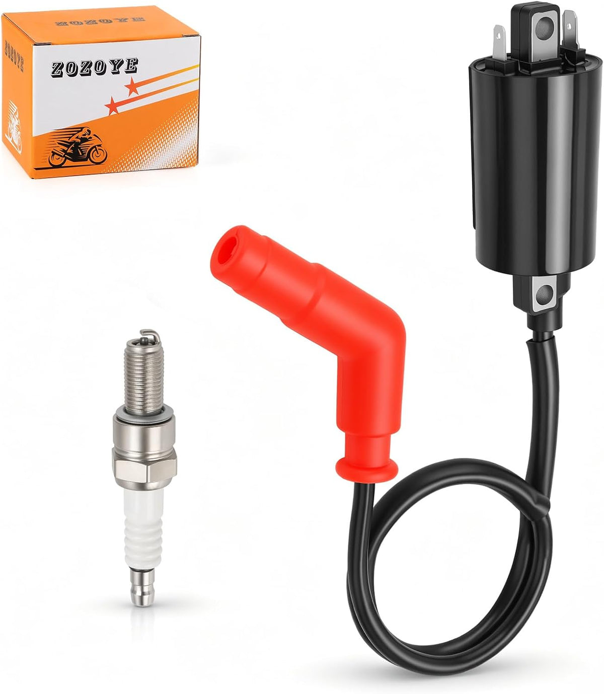Ignition Coil W/Wire Cap For Raptor 700/R YFM700 2006-2018 4DN-82320-00-00