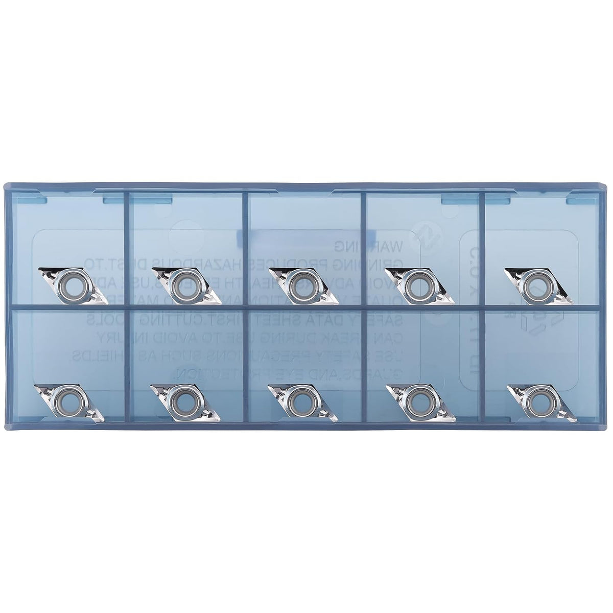 DCGT21.51 (DCGT070204) Indexable Carbide Inserts for Aluminium 10pcs