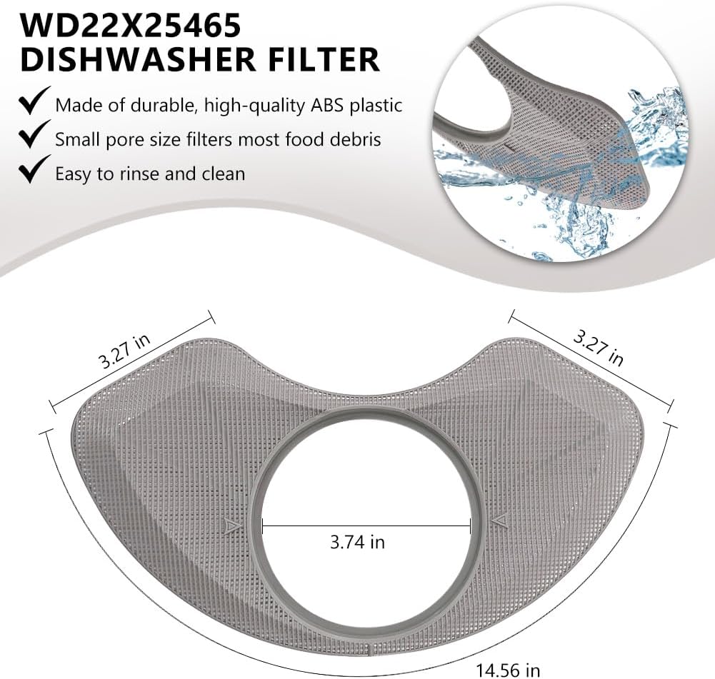 WD22X25465 Dishwasher Coarse Filter Replacement