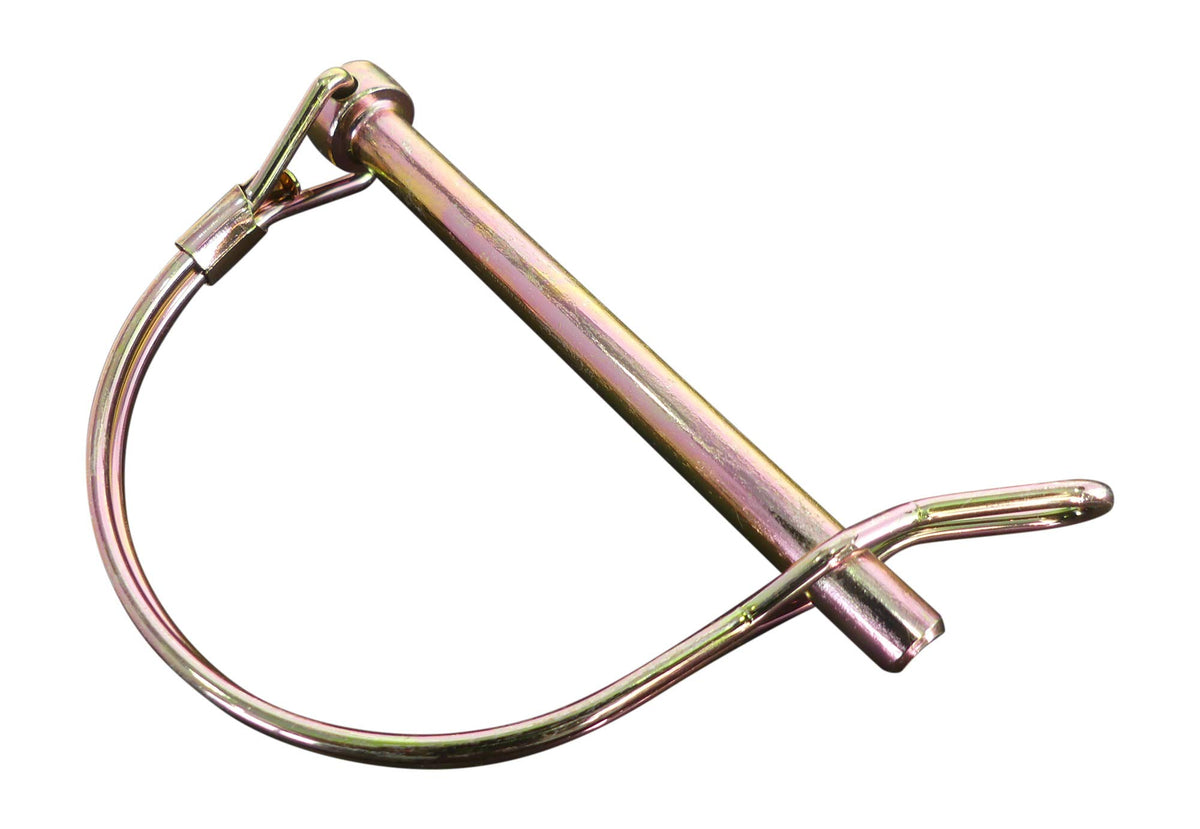 Round PTO Wire Lock Hitch Pins 1/4” x 2-1/2”, 3 Pack Tech Team