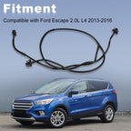 Engine Coolant Overflow Hose Compatible with Ford Escape 2.0L L4 2013-2016