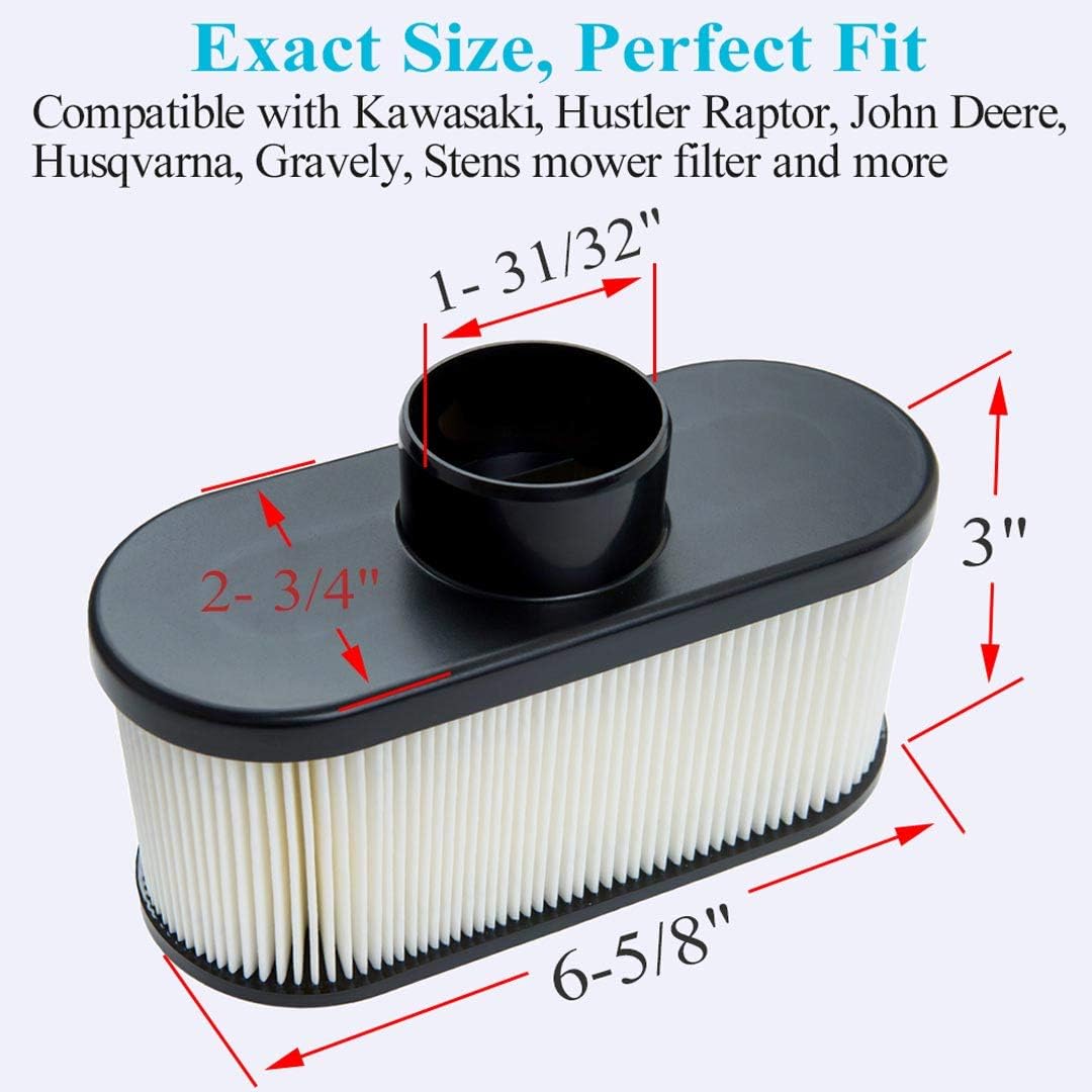 2 Pack 11013-7047 Air Filter with Pre Filter
