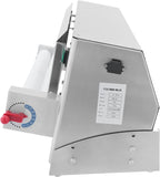 450W Electric Pizza Dough Roller Sheeter, Commercial Dough Press with Foot Switch for 3-18 Inch Pizzas, Electric