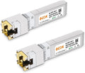 2Pack 10Gb SFP+ to RJ45 Ethernet Transceiver, 10Gbase-T Copper SFP Module