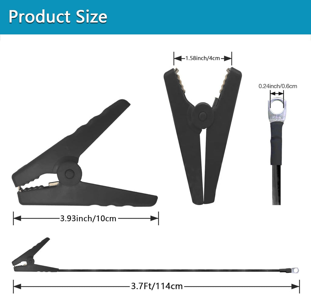Electric Fence Wire - Grounding Rod, Connect The Energizer and Electric Fence Charger Solar Powered, Solar Electric