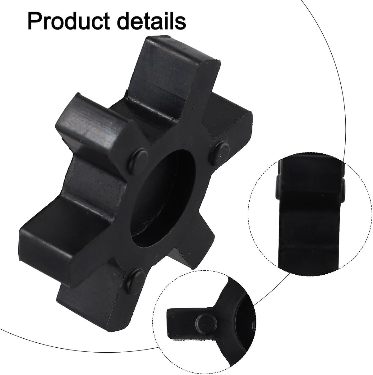 L-Jaw Coupling Insert For L110, Rubber Spider For Lovejoy L-110 Coupler