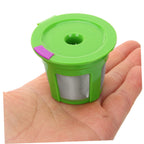 4pcs Reusable Coffee Machine Filters for Espresso and Drip Brewers