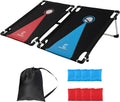 2026 Upgraded Cornhole Board Set for Kids Adults, 3FT x 2FT All Weather Corn Hole Game, Portable Design with Durable