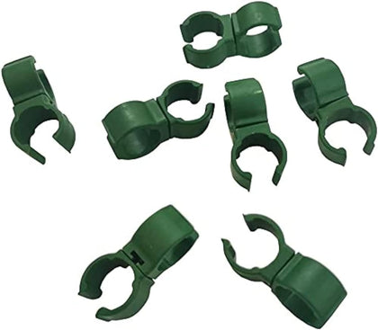 50X Plant Trellis Cane Connector, Climbing Rattan Stent Accessories Plant Connector Stake Clip for Garden Orchard