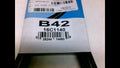 Carlisle B42 Super Ii V-Belt, Length: 45In, Depth: 7/16In, B42