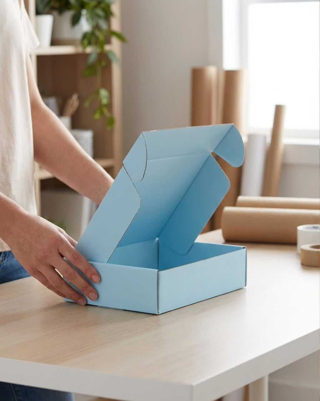 Shipping Boxes, 15 Pack Mailing Boxes Corrugated Cardboard Box Small Cardboard Box For Shipping Packaging Ornament