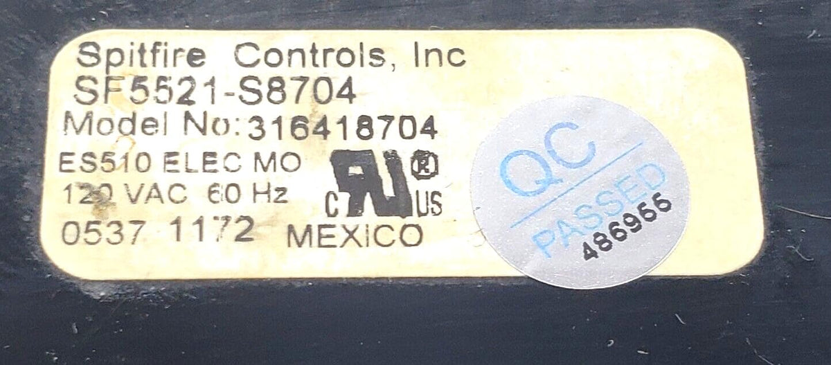 OEM Replacement for Frigidaire Range Control 316418704